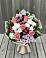 Букет цветов из: Альстромерии, Гвоздики, Розы и Хризантемы в Благовещенской