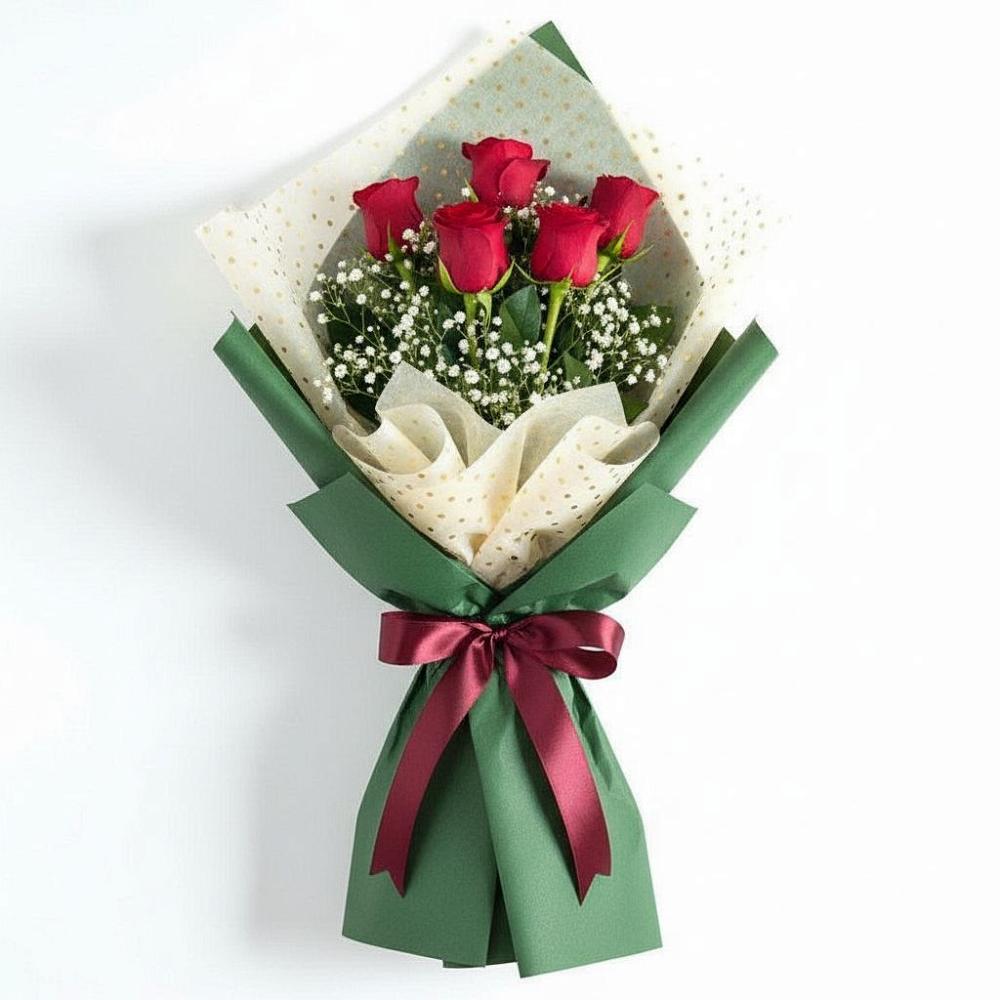 Букет цветов из: Розы в Благовещенской