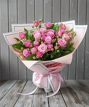 Букет Розовый кустик в Благовещенской