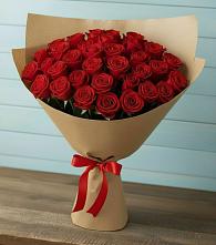Букет Красные розы Милано в Благовещенской