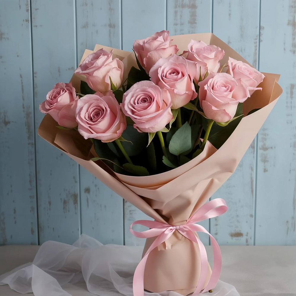 Букет цветов из: Розы в Благовещенской