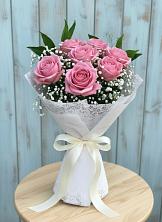 Букет цветов из:  Розы в Благовещенской