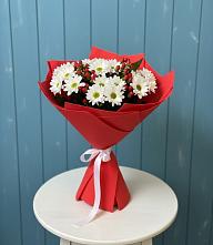 Букет цветов из:  Хризантемы #REPLACE_PRED# Благовещенской