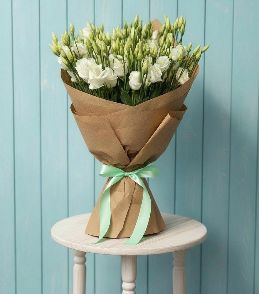 Букет цветов из: Лизиантусы в Благовещенской