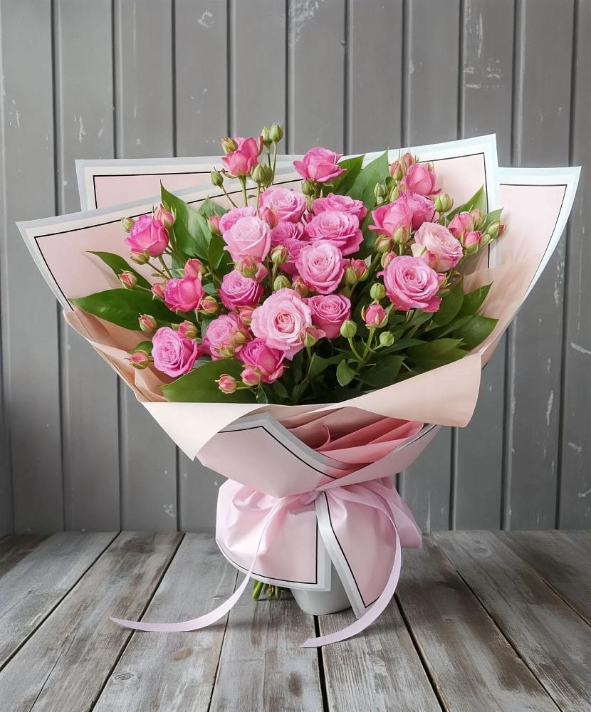 Букет Розовый кустик в Благовещенской