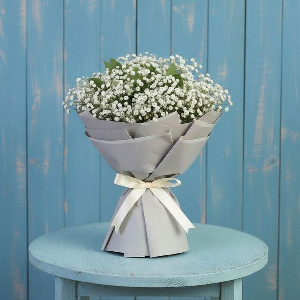 Букет цветов из: Гипсофила в Благовещенской