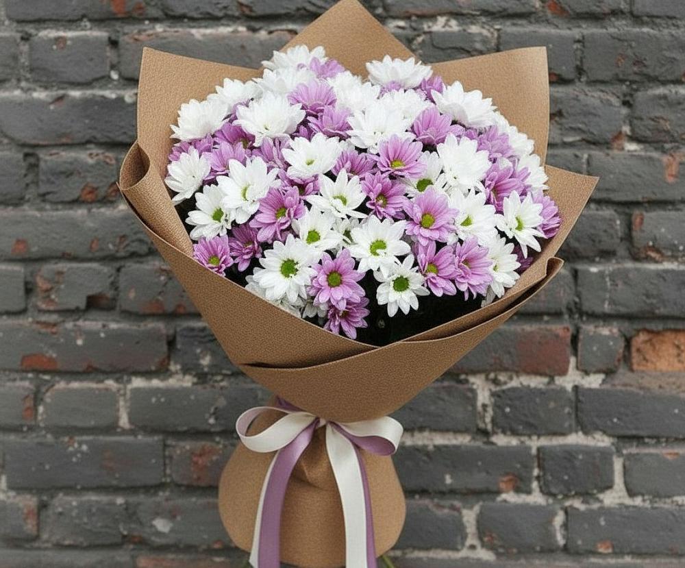 Букет цветов из: Хризантемы в Благовещенской