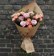 Букет цветов из:  Розы в Благовещенской