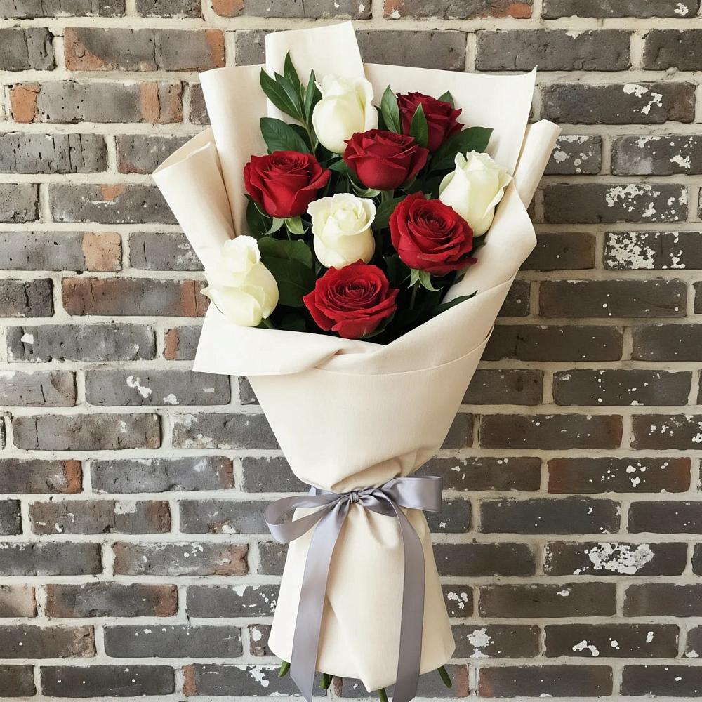 Букет цветов из: Розы в Благовещенской