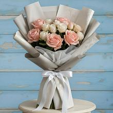 Букет цветов из:  Розы #REPLACE_PRED# Благовещенской