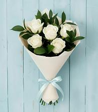 Букет цветов из:  Розы в Благовещенской