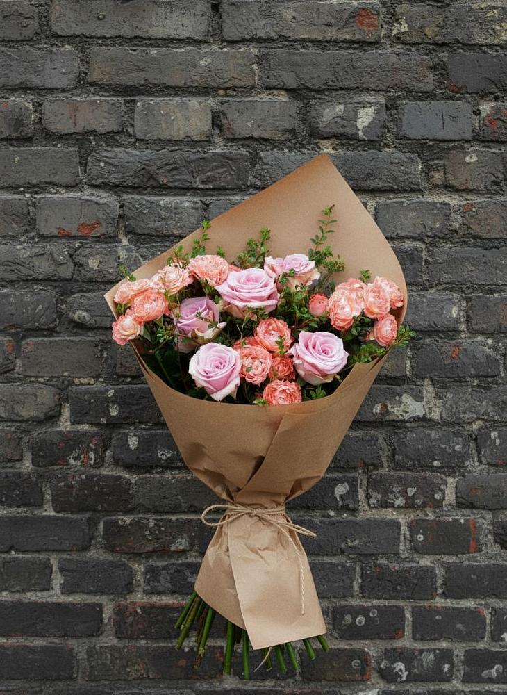 Букет цветов из: Розы в Благовещенской