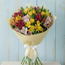 Букет цветов из:  Альстромерии в Благовещенской