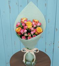 Букет цветов из:  Розы в Благовещенской