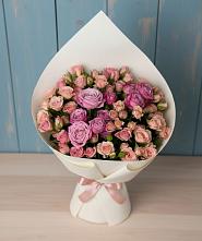 Букет цветов из:  Розы в Благовещенской