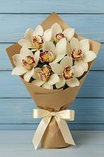 Букет цветов из:  Орхидеи и Розы в Благовещенской