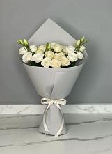 Букет цветов из:  Розы и Лизиантусы #REPLACE_PRED# Благовещенской